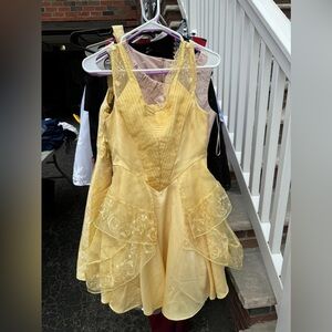 HOT TOPIC Disney Beauty & the Beast Belle Ball Gown Juniors Sz Small Dress NWT